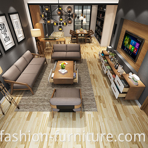 Linen Sofa Set